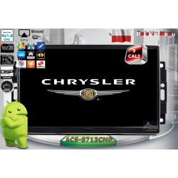 Radio dedykowane Chrysler 300 2005-2007r., Aspen 2007r 130x210mm 9 Cali Android10 CPU 8x1.6GHz Ram4GB Dysk 64GB DSP SIM PORT CARPLAY GPS Ekran HD Mult